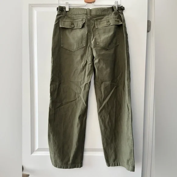 Aritzia TNA Size 4 Marco Pant - Green - Picture 7 of 12